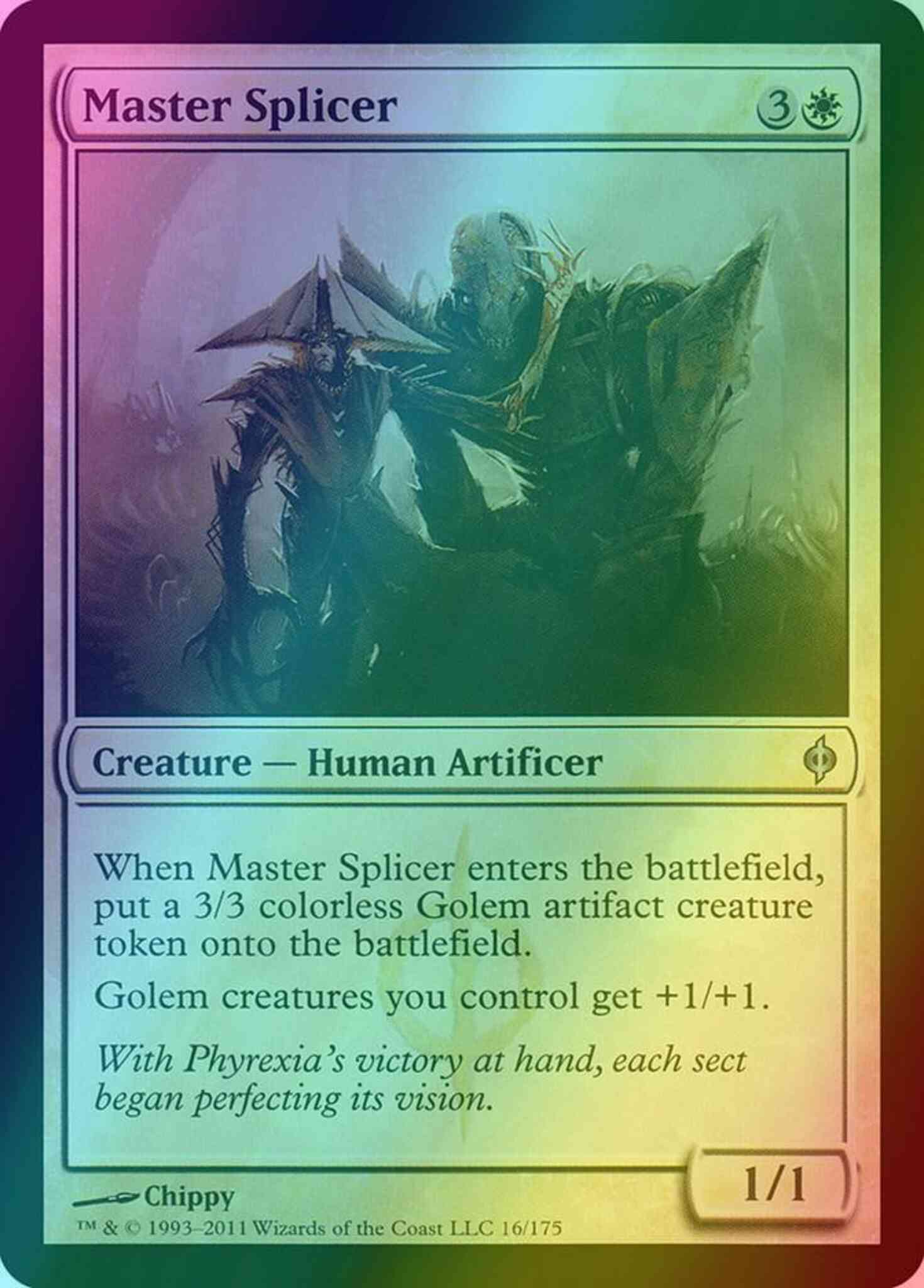 mtg splicer cards Master [16] [New Phyrexia] [Foil] – Face to Face Games Style:Masters of Evil Gifts for pod The paint has been Ascend from Avernus (Extended