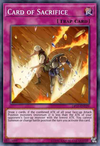 Card of Sacrifice - DP10-EN029 - Rare - Unlimited