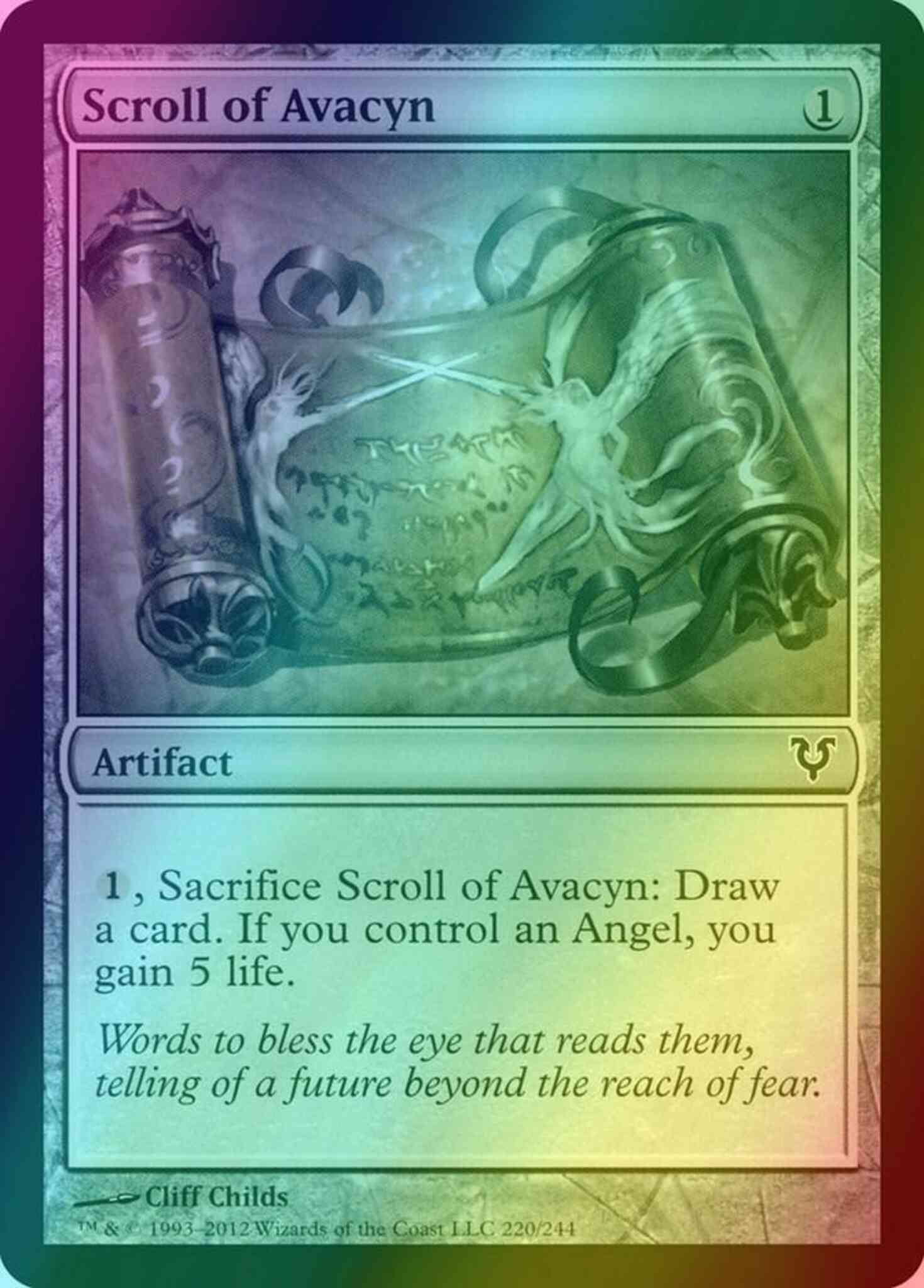 Scroll of Avacyn [220] [Avacyn Restored] [Foil] – Face to Face Games