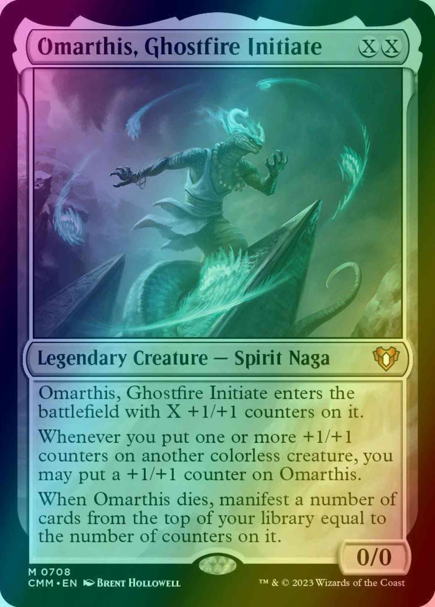 Omarthis, Ghostfire Initiate [708] [Commander Masters] [Foil] – Face to  Face Games