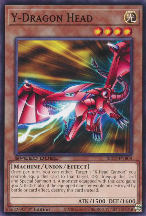 Y-Dragon Head - SBC2-ENB08 - Common - 1st Edition