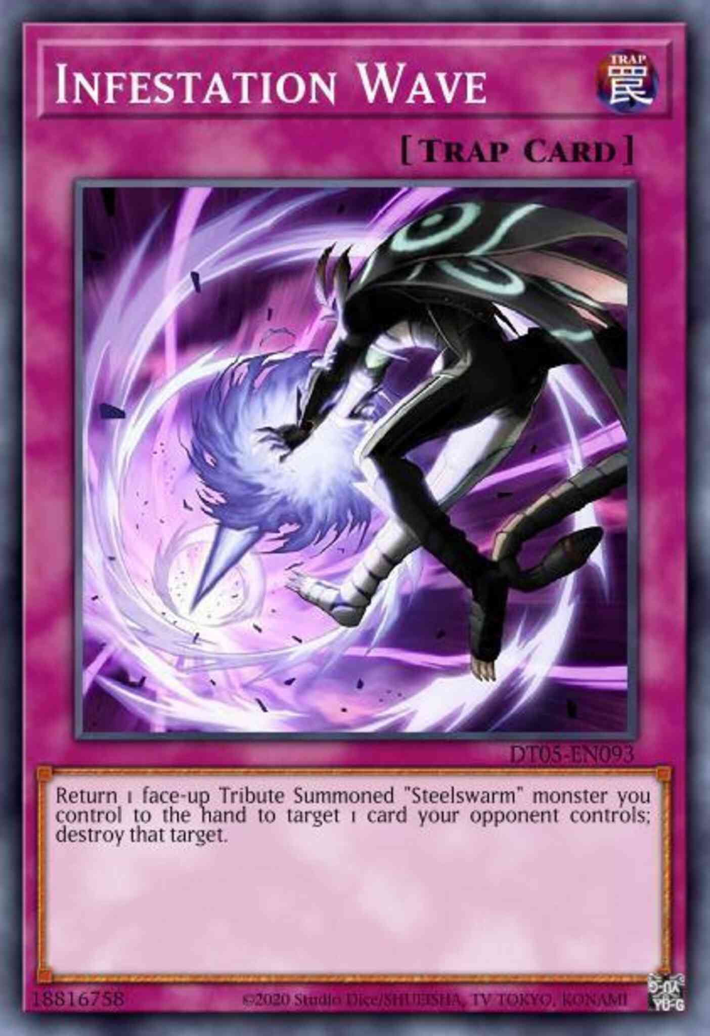 Infestation Wave - HA05-EN060 - Super Rare - 1st Edition