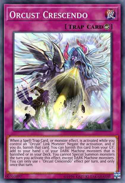 Orcust Crescendo - DANE-EN074 - Super Rare - 1st Edition
