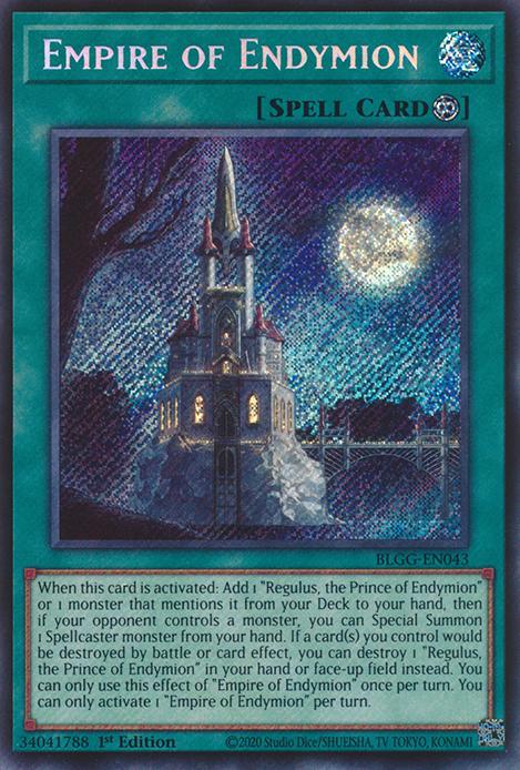Empire of Endymion - BLGG-EN043 - Secret Rare - 1st Edition