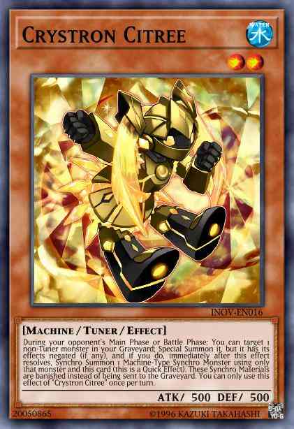Crystron Citree - INOV-EN016 - Ultra Rare - Unlimited