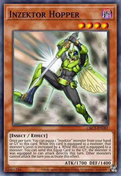 Inzektor Hopper - ORCS-EN081 - Rare - 1st Edition