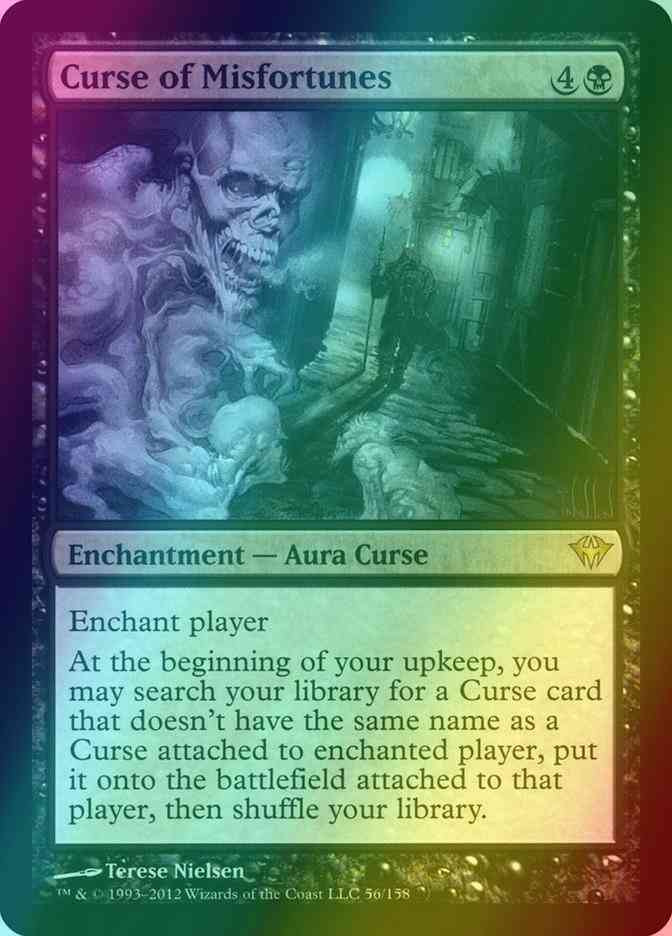 Curse of Misfortunes [56] [Dark Ascension] [Foil] – Face to Face Games