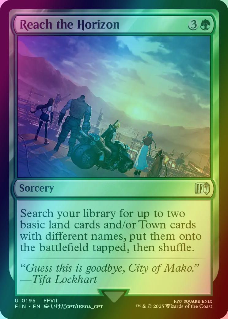 Reach the Horizon [195] [FINAL FANTASY] [Foil]  Face to Face Games