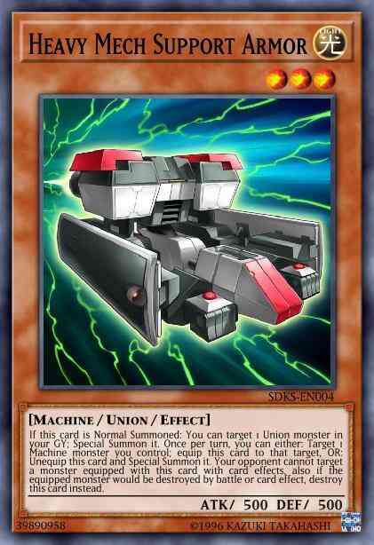 Heavy Mech Support Armor - LCKC-EN023 - Ultra Rare - Unlimited