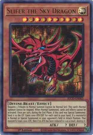 Slifer The Sky Dragon - KICO-EN063 - Pharaoh Ultra Rare - 1st Edition