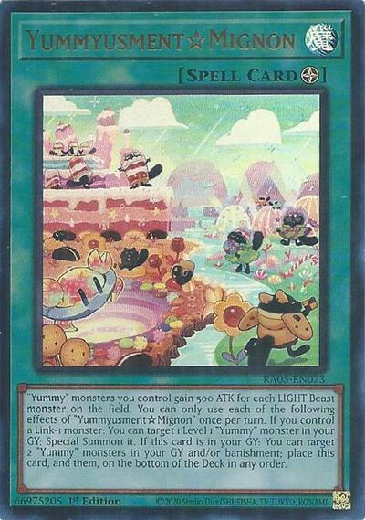 YummyusmentAcroquey - RA05-EN073 - Ultra Rare - 1st Edition
