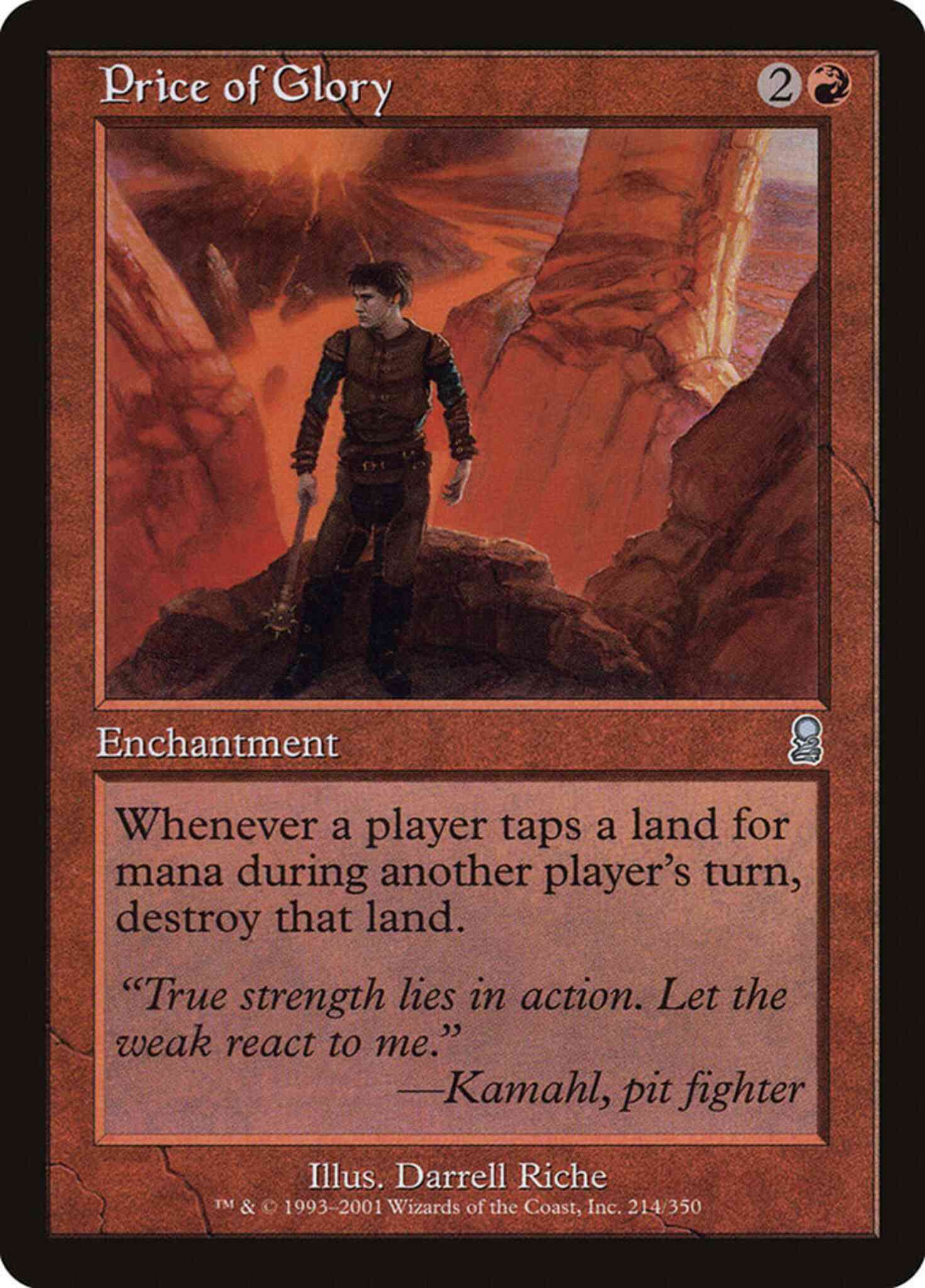 face to face Price of Glory [214] [Odyssey] [Non-Foil] – Face to Face Games