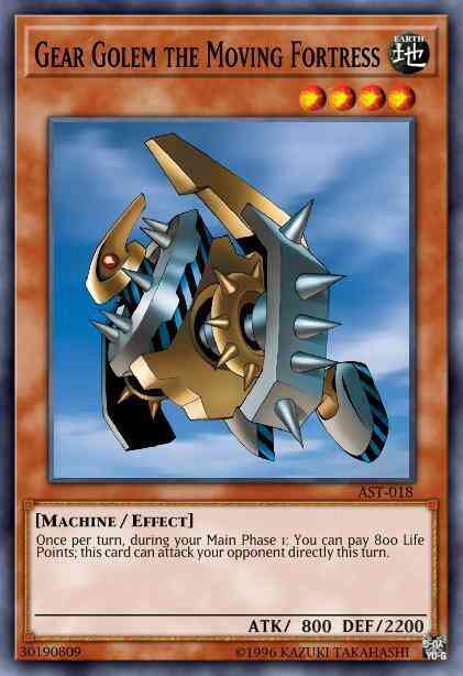 Gear Golem the Moving Fortress - AST-018 - Ultra Rare - 1st Edition
