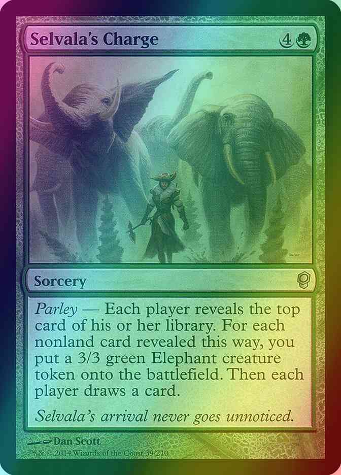 Selvala's Charge [39] [Conspiracy] [Foil] – Face to Face Games