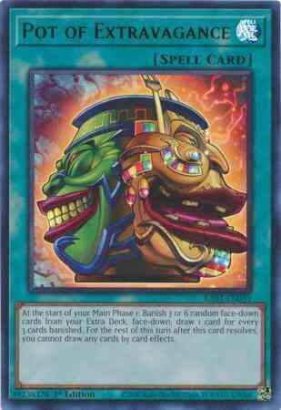Pot of Extravagance - RA01-EN059 - Ultra Rare - 1st Edition