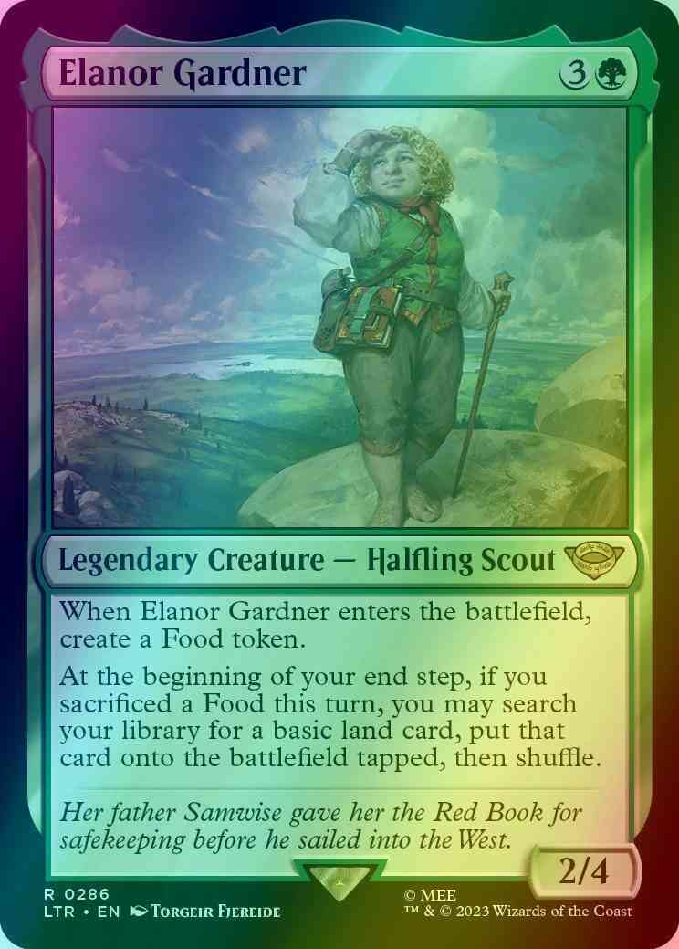 Elanor Gardner [286] [Jumpstart Exclusive] [The Lord of the Rings: Tales of  Middle-earth] [Foil]  Face to Face Games