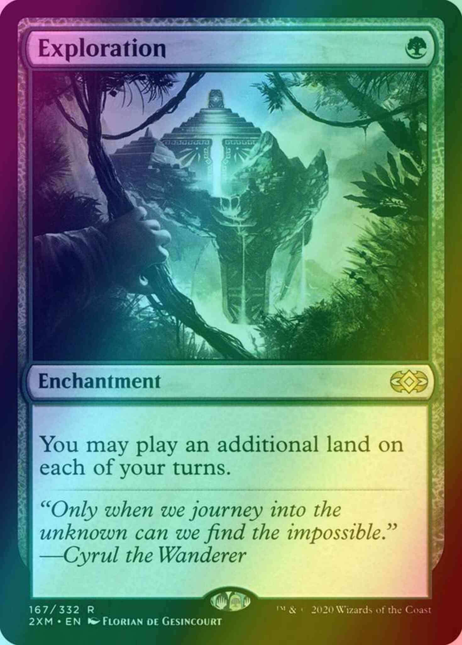exploration mtg card Exploration [167] [Double Masters] [Foil] – Face to Face Games
