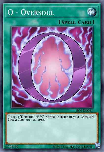 O - Oversoul - EOJ-EN041 - Common - 1st Edition