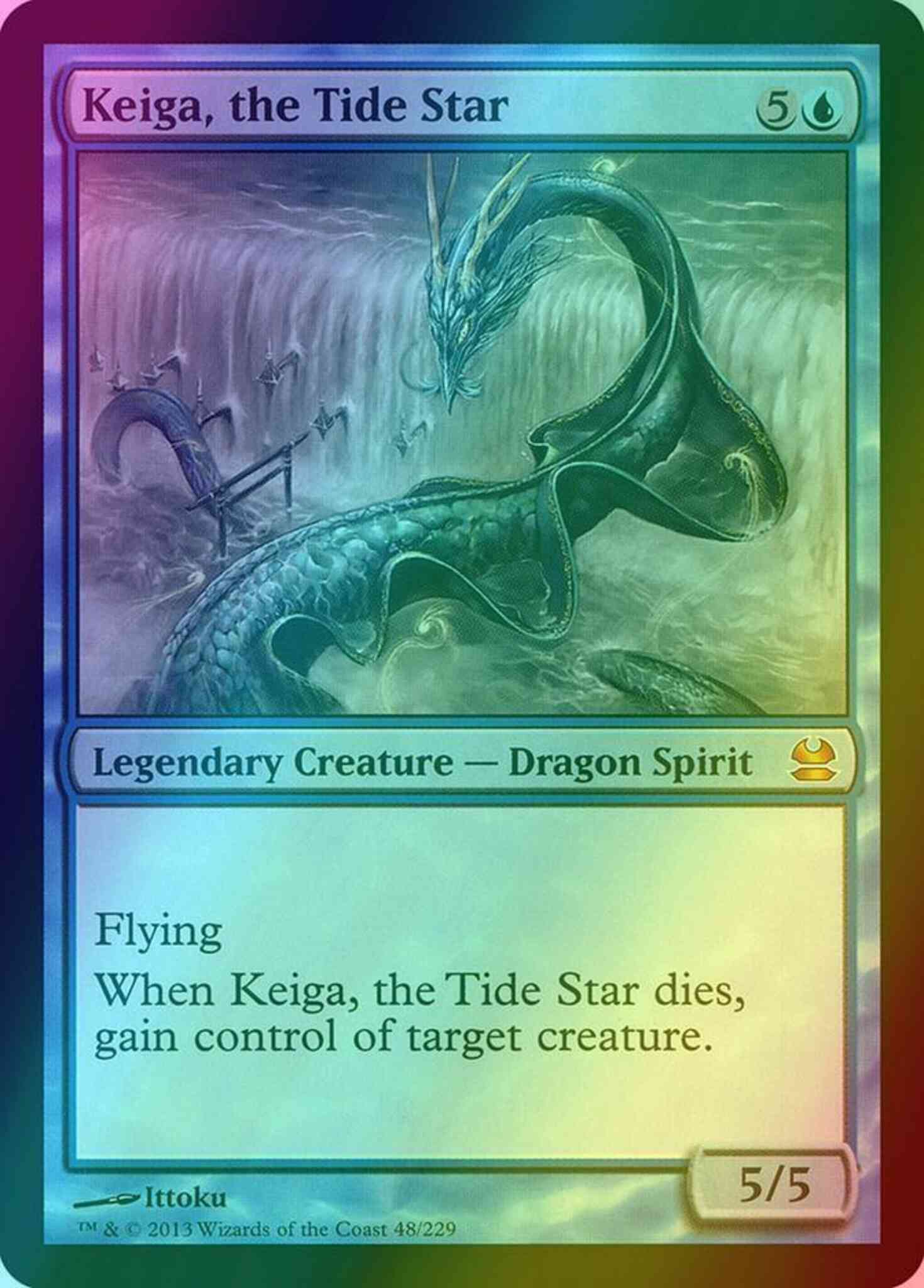 Keiga, the Tide Star [48] [Modern Masters] [Foil] – Face to Face Games
