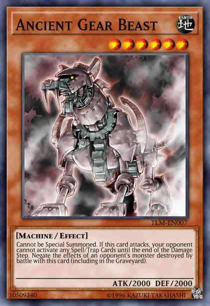 Ancient Gear Beast - DR3-EN187 - Rare - Unlimited