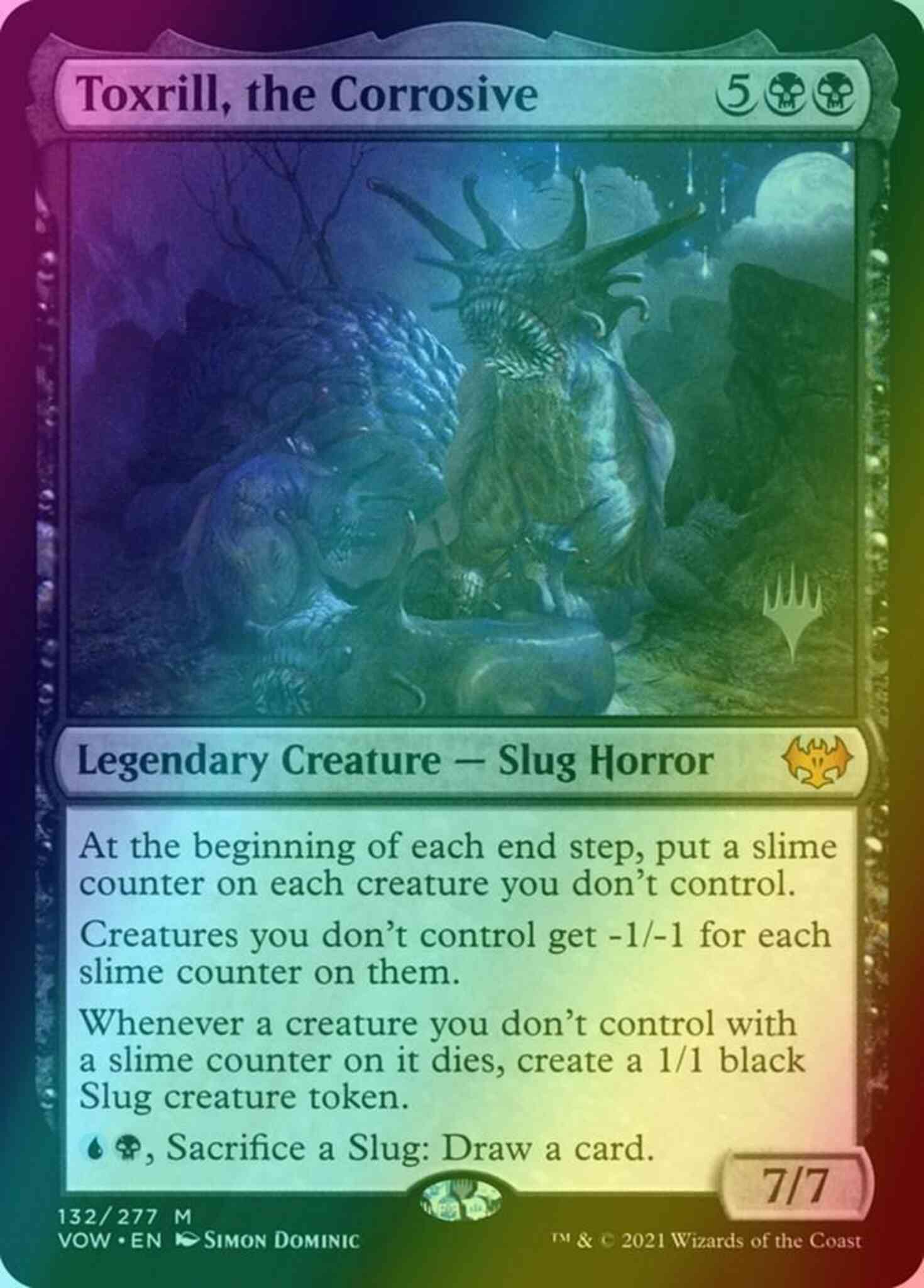 Toxrill, the Corrosive [132p] [Promo Pack] [Innistrad: Crimson Vow