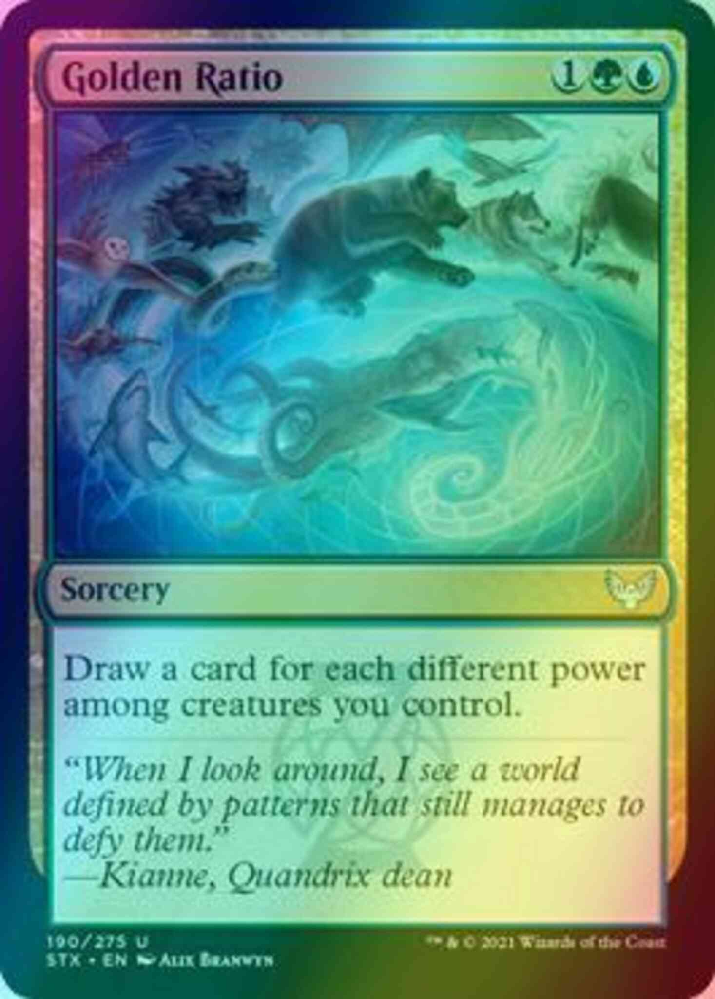 Golden Ratio [190] [Strixhaven: School of Mages] [Foil] – Face to Face Games