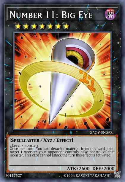 Number 11: Big Eye - AP06-EN002 - Ultimate Rare - Unlimited