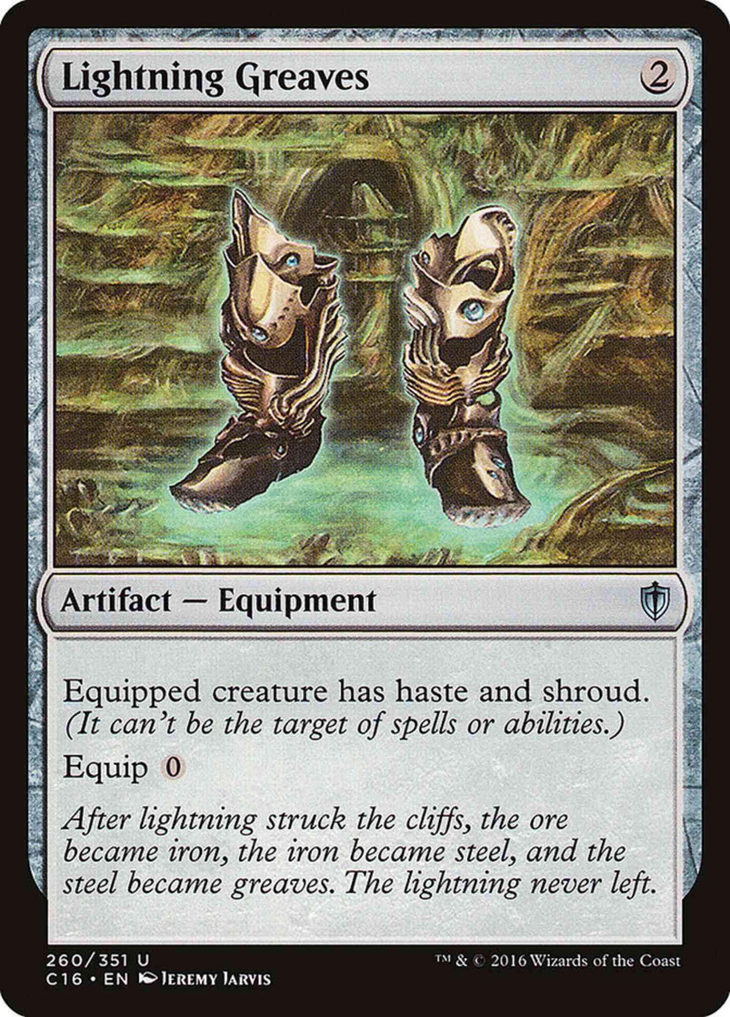 Lightning Greaves [260] [Commander 2016] [Non-Foil] – Face to Face