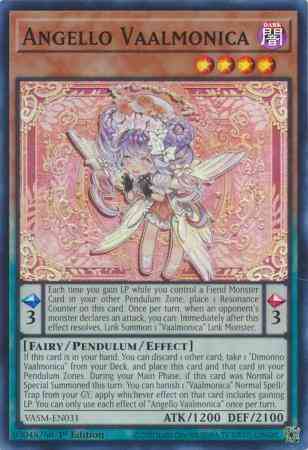 Angello Vaalmonica - VASM-EN031 - Super Rare - 1st Edition
