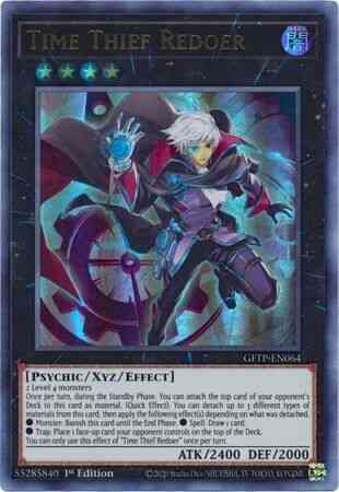 Time Thief Redoer - GFTP-EN064 - Ultra Rare - 1st Edition