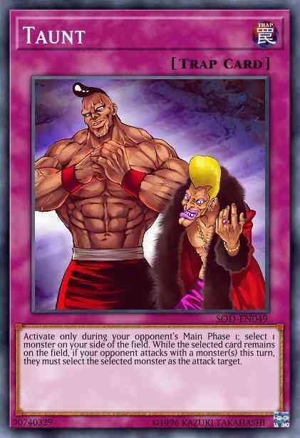 Taunt - DR3-EN049 - Common - Unlimited