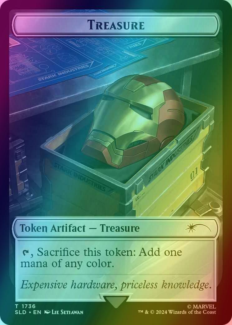Treasure Token [1736] [Marvel's Iron Man] [Secret Lair Drop] [Foil] – Face  to Face Games