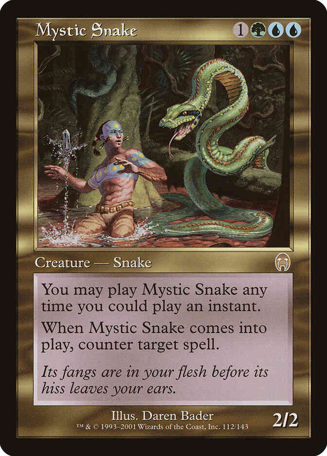 Mystic Snake [112] [Apocalypse] [Non-Foil] – Face to Face Games
