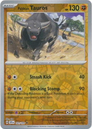 Paldean Tauros - 101/191