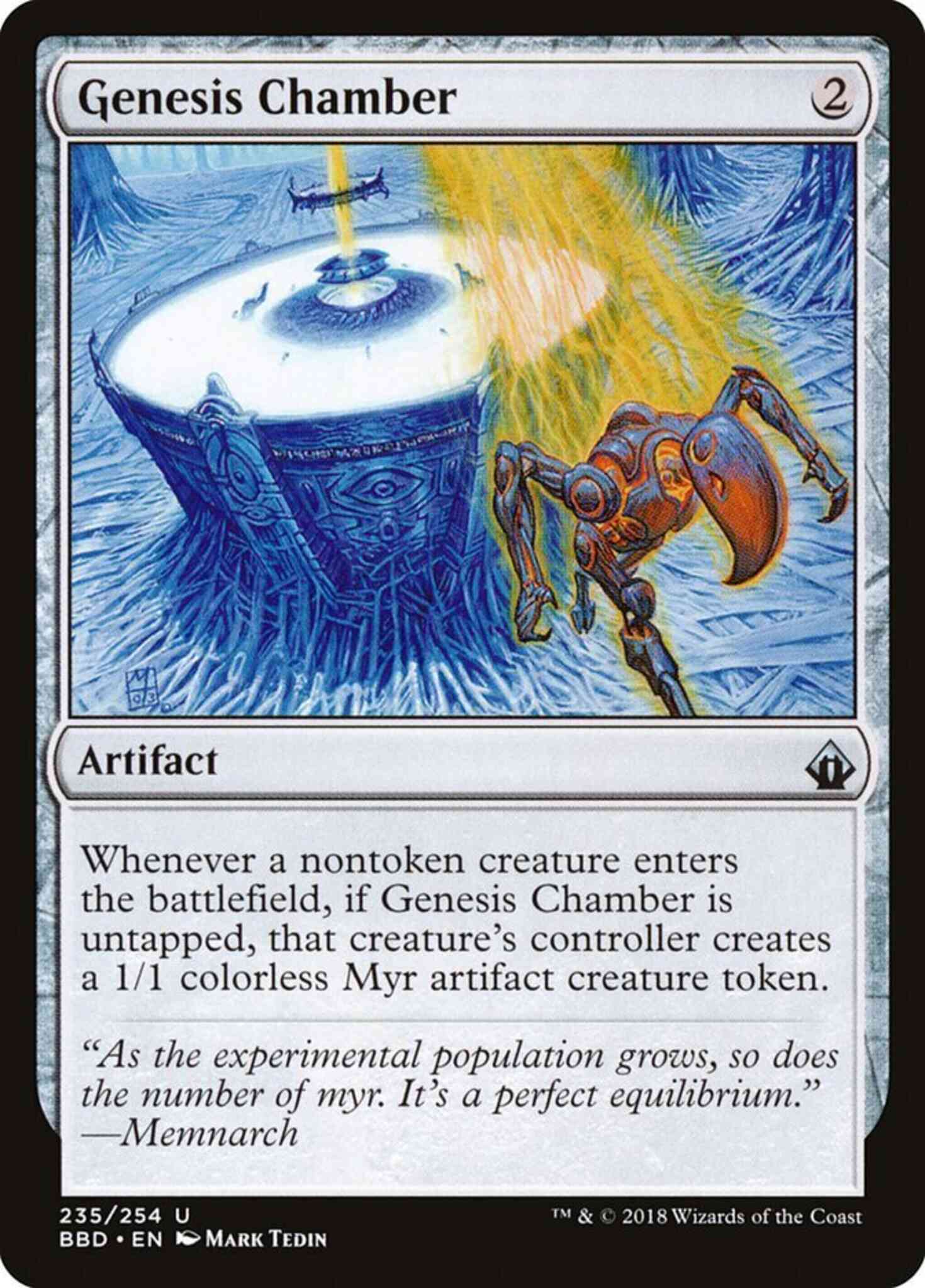 Genesis Chamber [235] [Battlebond] [Non-Foil] – Face to Face Games