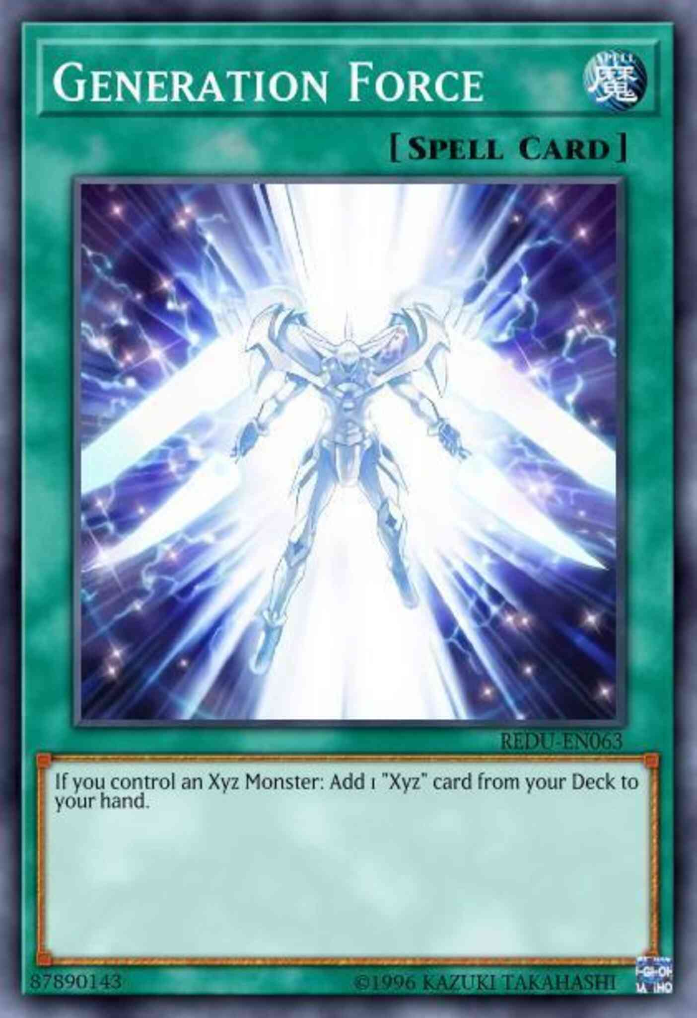 Generation Force - REDU-EN063 - Common - 1st Edition