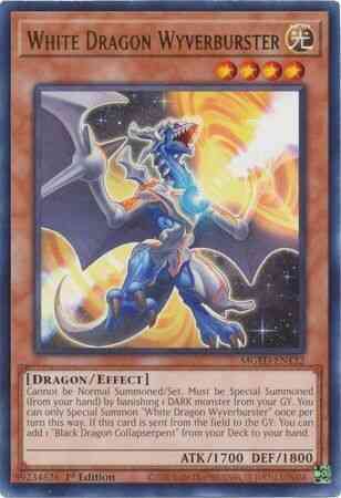 White Dragon Wyverburster - MGED-EN132 - Rare - 1st Edition