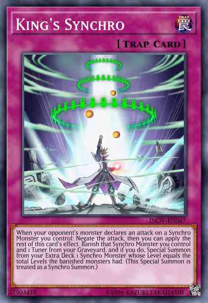 King's Synchro - DPDG-EN034 - Rare - 1st Edition