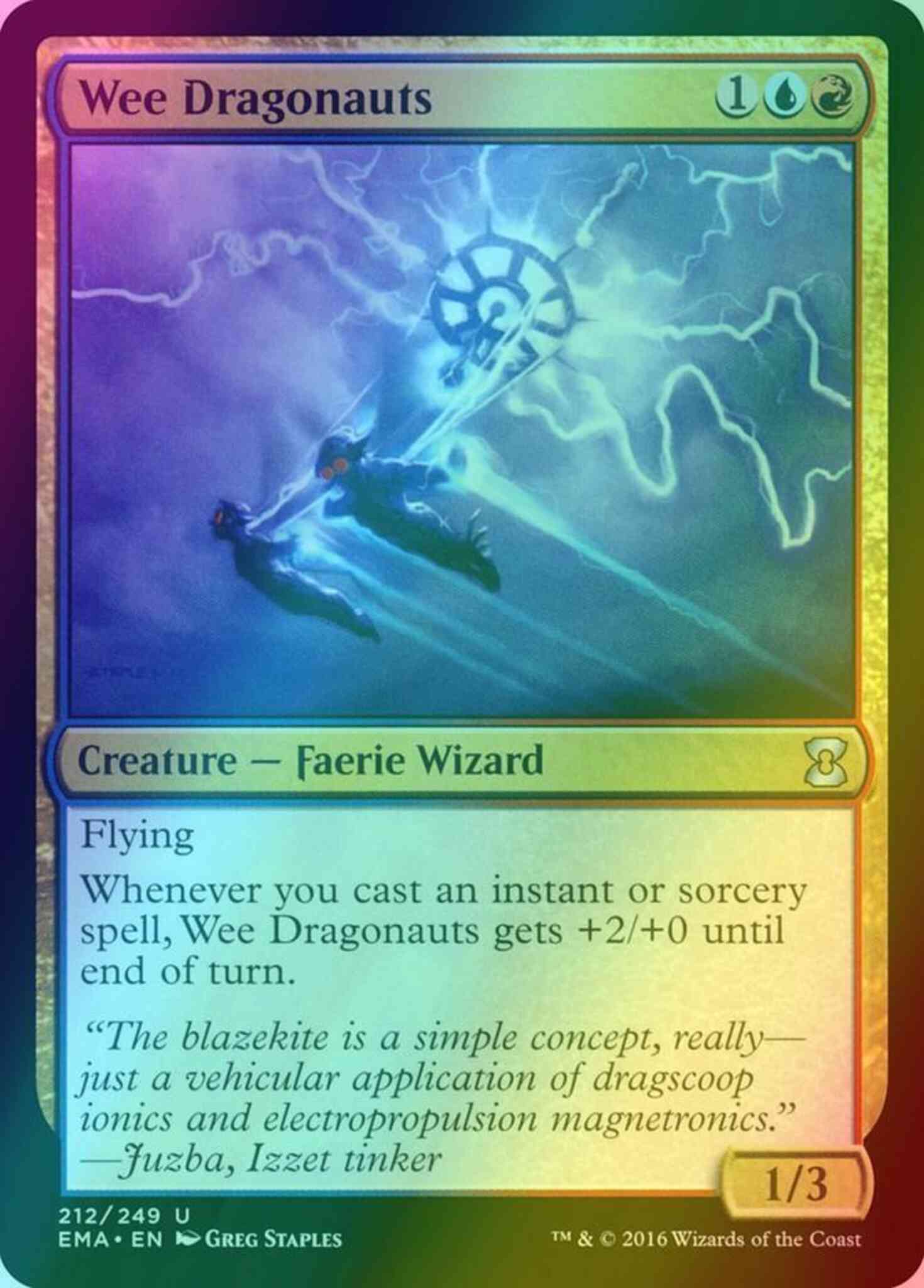 Magic: The Gathering - Wee Dragonauts (212/249) - Eternal Masters