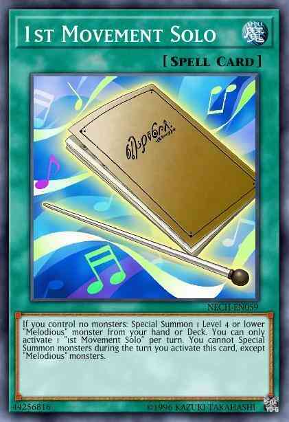 1st Movement Solo - NECH-ENS10 - Super Rare - Limited