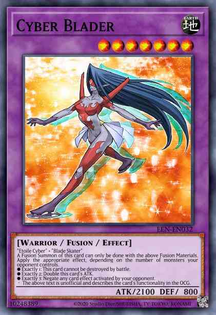 Cyber Blader - EEN-EN032 - Ultimate Rare - Unlimited