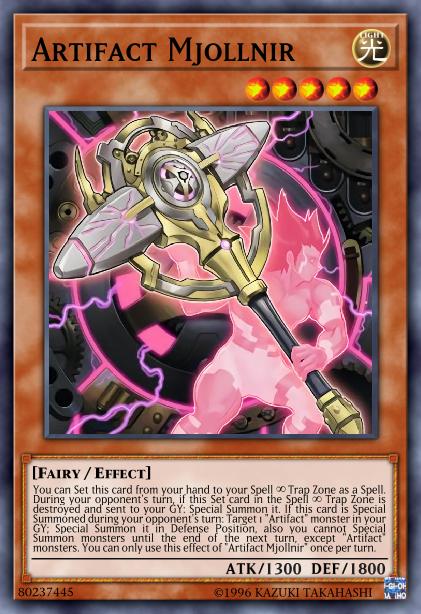 Artifact Mjollnir - MP18-EN186 - Common - 1st Edition