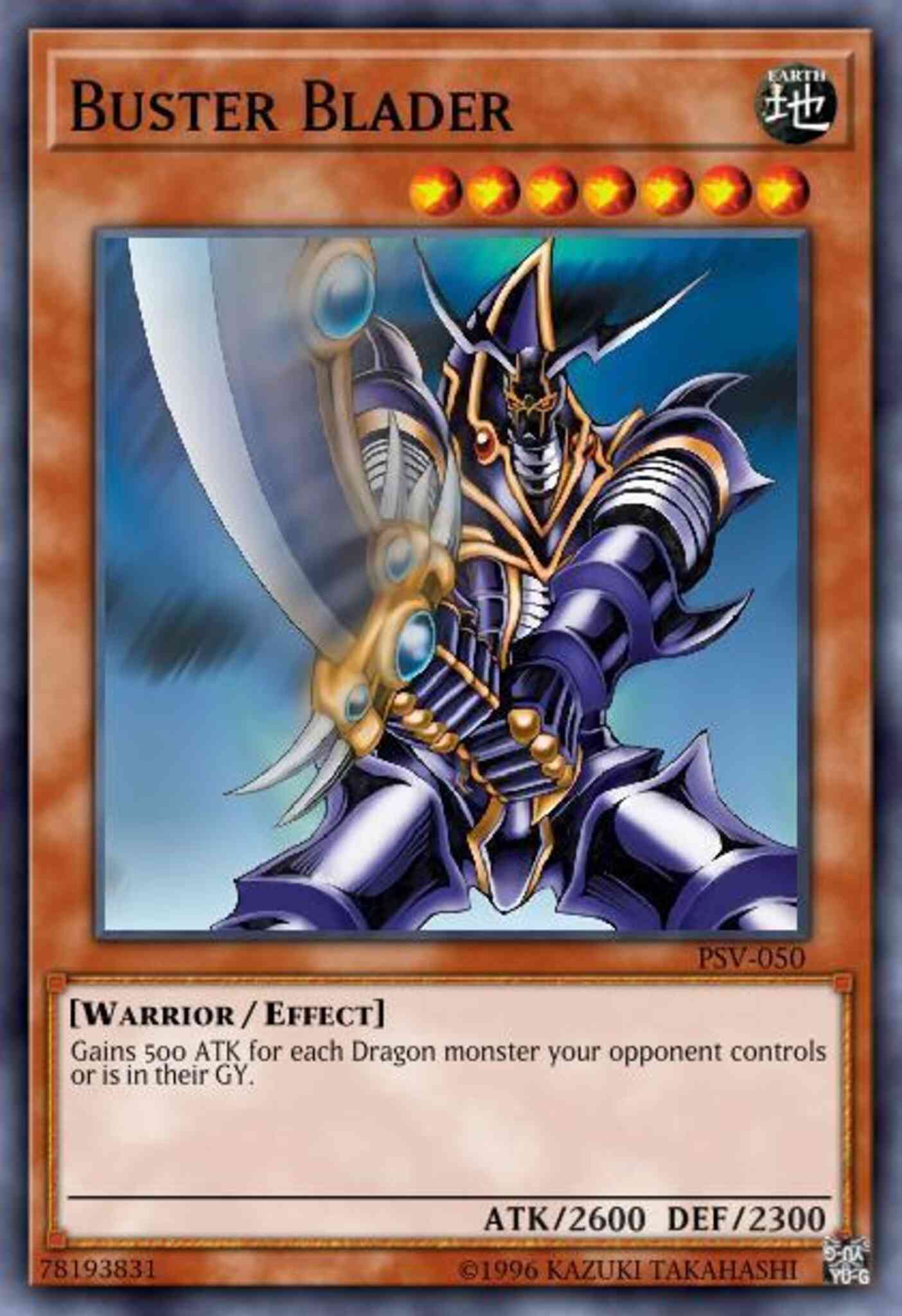 Buster Blader - DTP1-EN006 - Duel Terminal Normal Parallel Rare - Duel Terminal