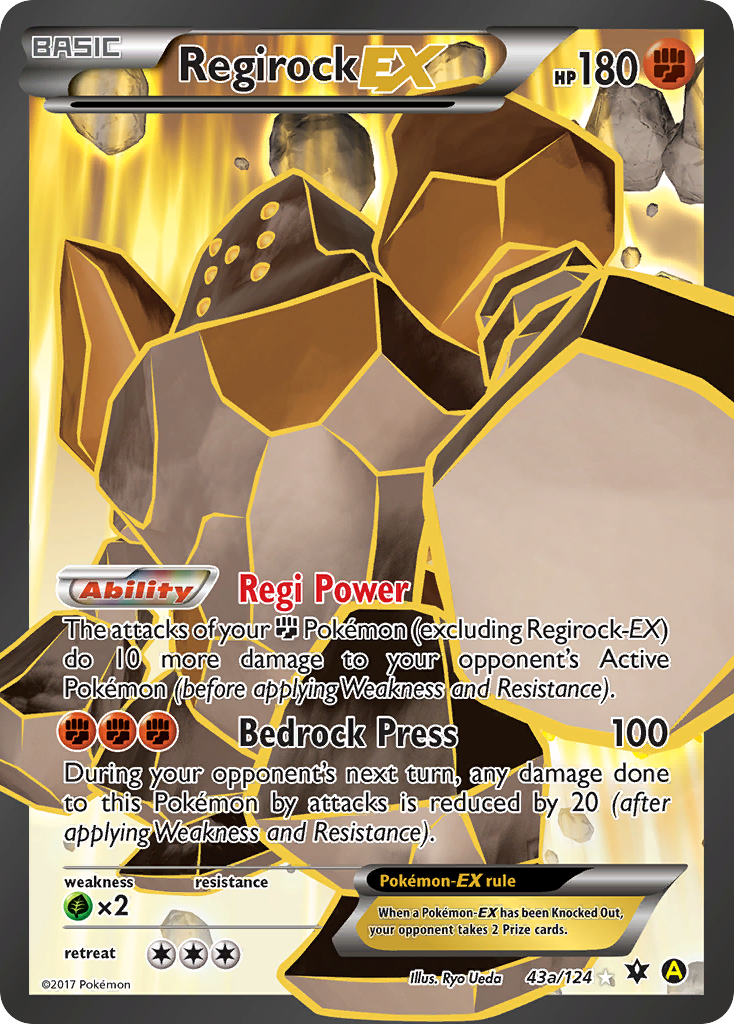 Regirock-EX - 43a/124