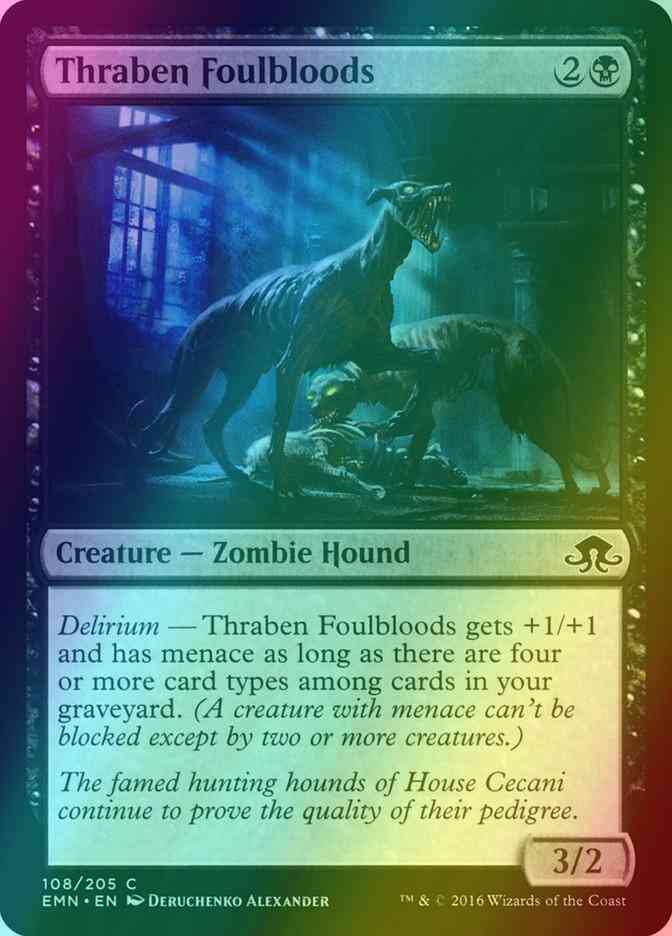 Thraben Foulbloods [108] [Eldritch Moon] [Foil] – Face to Face Games