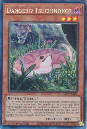 Danger!? Tsuchinoko? - RA04-EN027 - Collector's Rare - 1st Edition