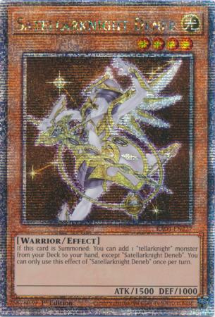 Satellarknight Deneb - RA04-EN227 - Quarter Century Secret Rare - 1st Edition