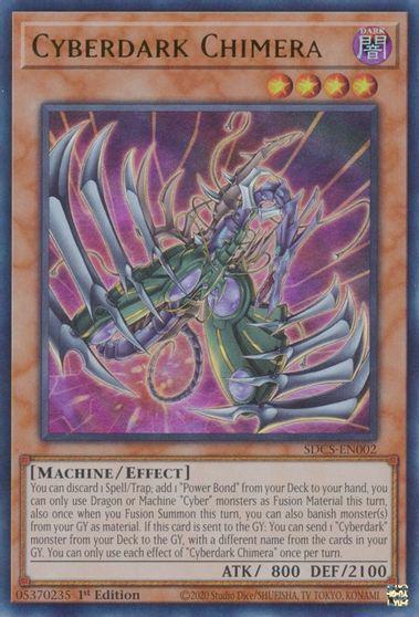 Cyberdark Chimera - SDCS-EN002 - Ultra Rare - Unlimited