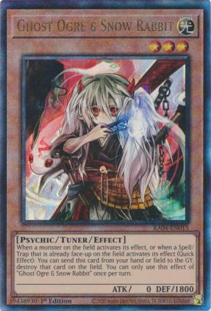 Ghost Ogre & Snow Rabbit - RA04-EN015 - Ultimate Rare - 1st Edition