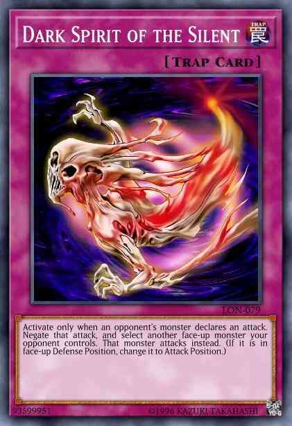 Dark Spirit of the Silent - LON-079 - Super Rare - Unlimited